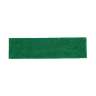 Rubbermaid Commercial, Adaptable Microfiber Flat Mop Pad, 18"W, Green
