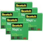 Scotch&reg; Magic&trade; Tape Refill Rolls, 3/4" x 1296" Per Roll, 6 Rolls MMM810341296-6