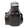 2-Port Gray Multi-Tap Pre-Insulated Connector, 3/0 - 4 AWG