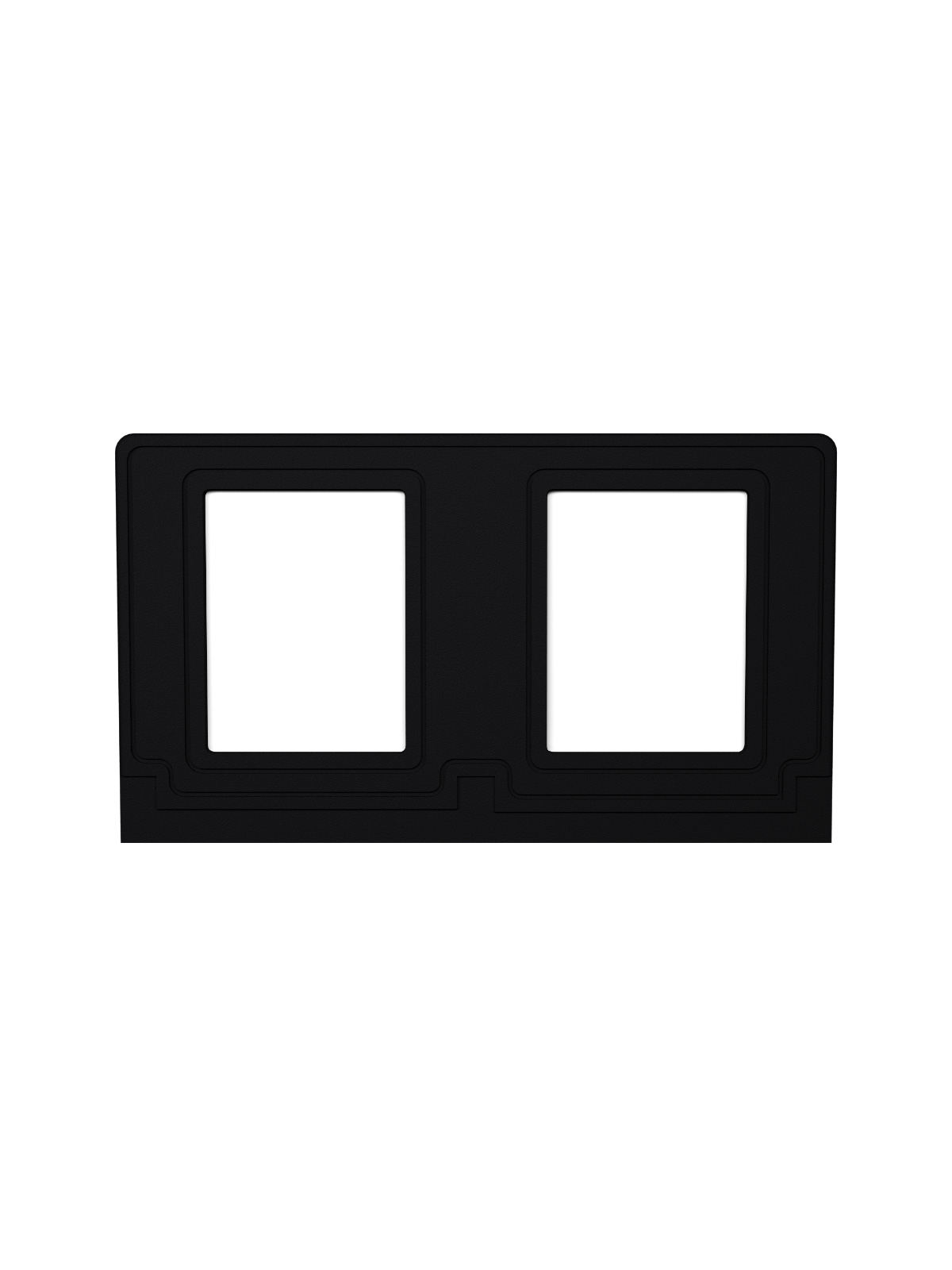 VENTURE – Double – Sign Frame – Black