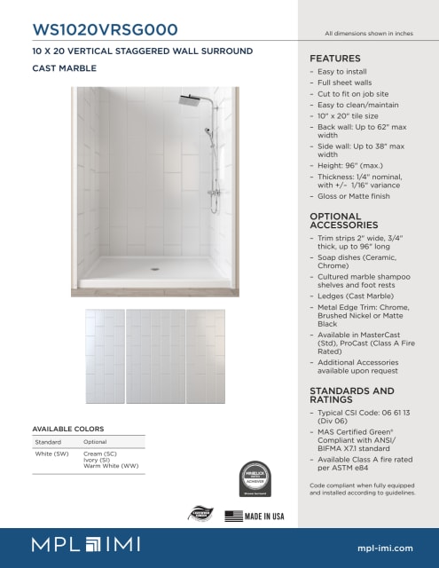 Technical Drawing — Mpl Imi Ws1020vrsg000 Techdata