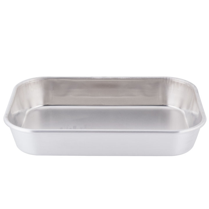 3 9/10-quart Wear-Ever® economy bake and roast pan in natural finish
