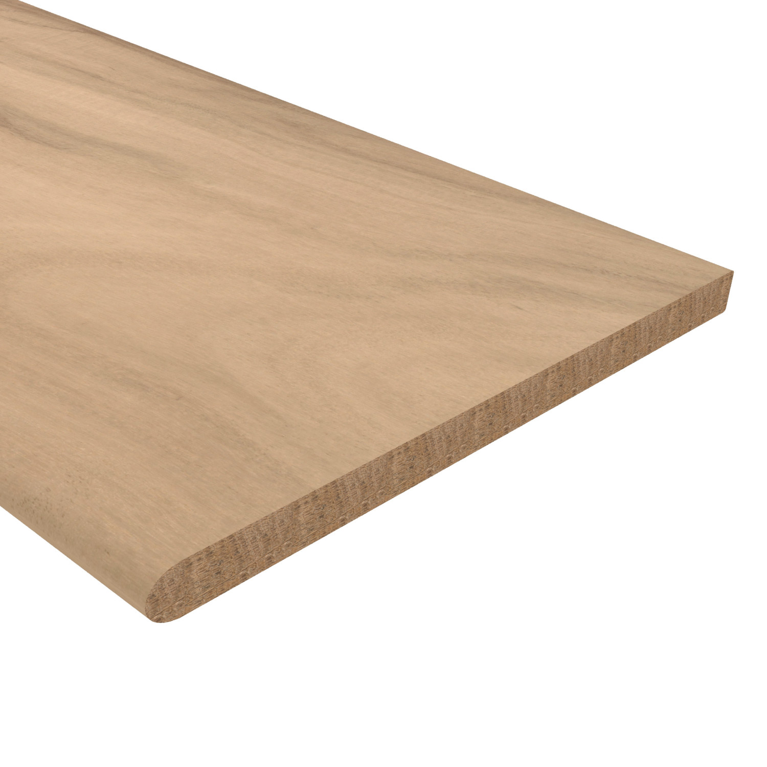 Clarified Acacia Stair Tread view 1