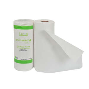 Hillyard, Green Select Choice, 63ft Kitchen Roll Towel, White