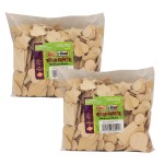 Creativity Street&reg; Wood Shapes, Natural Colored, Assorted Shapes, 1/2" to 2", 350 Per Pack, 2 Packs CK-369901-2