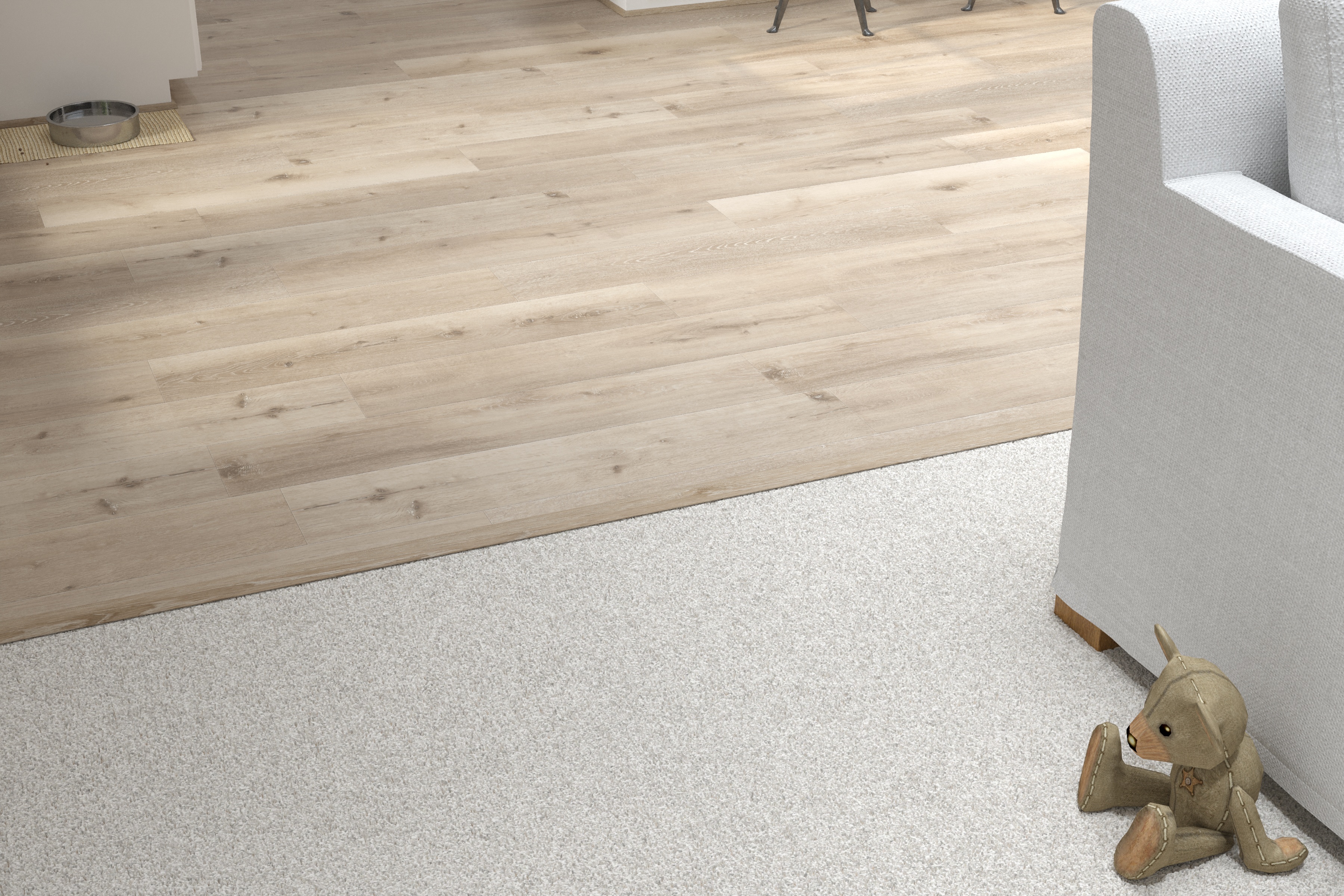 Aged Hickory T-Mold 12mm view 2