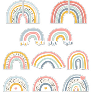 We Belong Rainbow Fun Cut-Outs, Pack of 36