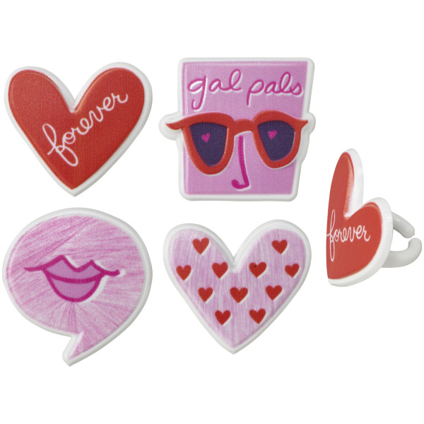 Gal Pals Cupcake Rings