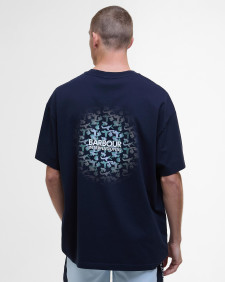 Middleton Oversized Graphic T-Shirt Sapphire Navy
