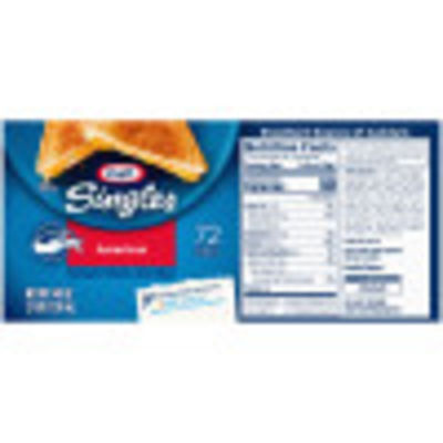 Kraft Singles American Cheese Slices, 72 ct Box