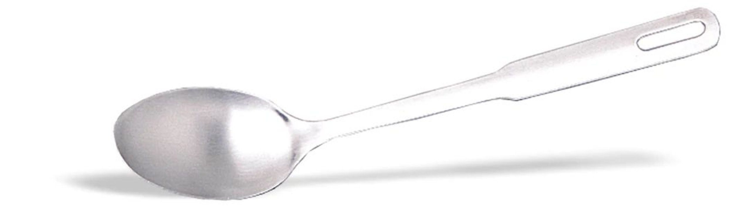 Comet Line One piece spoon 34 cm stainless steel in satin finish