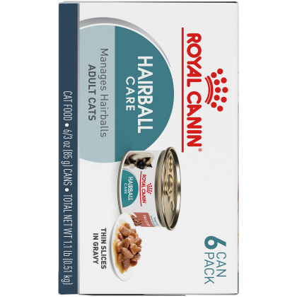Hairball Thin Slices in Gravy Canned Cat Food