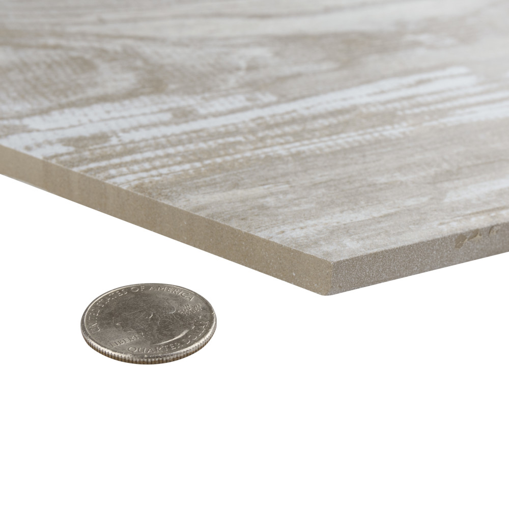 Suomi Hex Grey 8-5/8 in. x 9-7/8 in. Porcelain Floor and Wall Tile