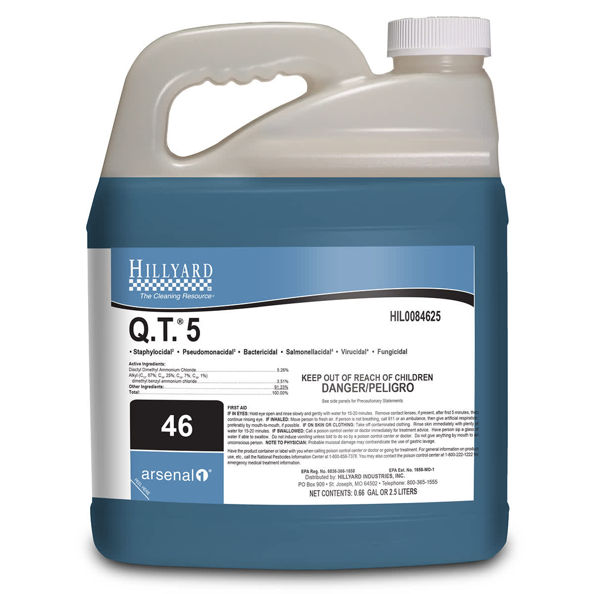 ARSENAL 1 QT 5 DISINFECTANT  CLEANER 