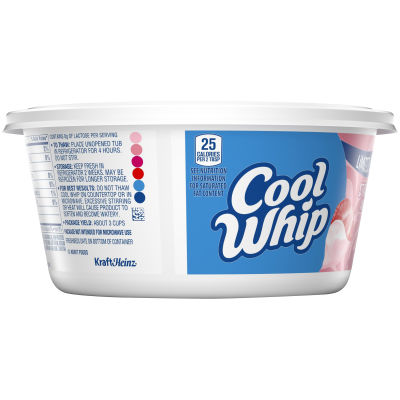 Cool Whip Limited Edition Strawberry And Cream Whipped Topping 8 oz Tub