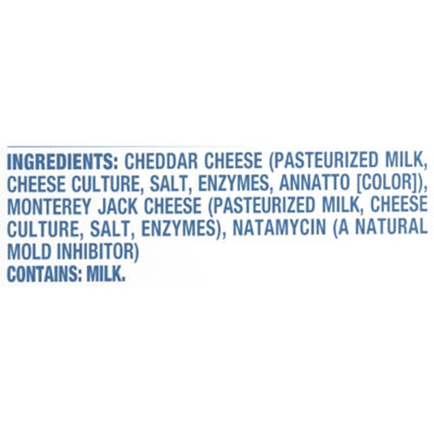 Kraft Cheddar & Monterey Jack Cheese Cubes, 6.4 oz Bag ...