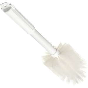 Carlisle, 6in, Multi-Purpose Valve & Fitting Brush, Polypropylene Bristles, White