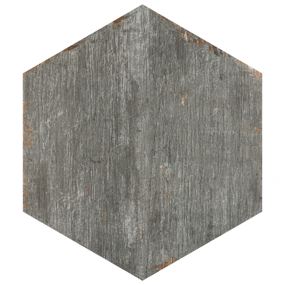 Retro Hex Cendra 14-1/8 in. x 16-1/4 in. Porcelain Floor and Wall Tile