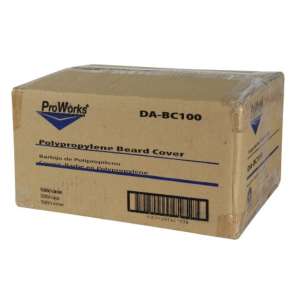 Hospeco, ProWorks, Polypropylene Beard Covers, White