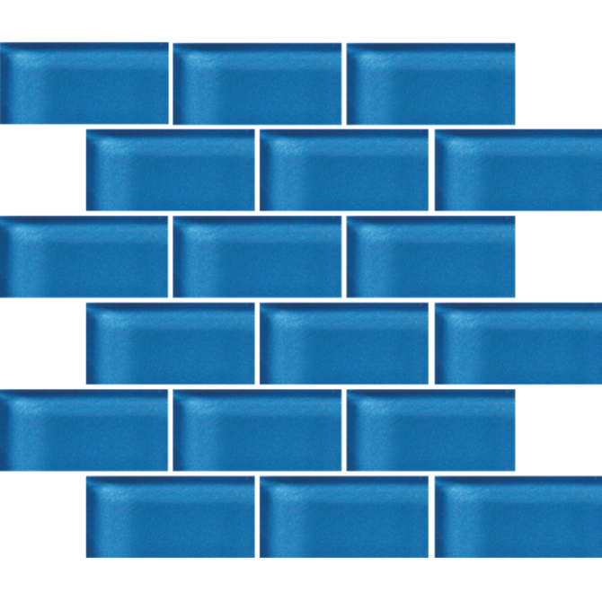 Glass Blox Aegean 2×4 Mosaic