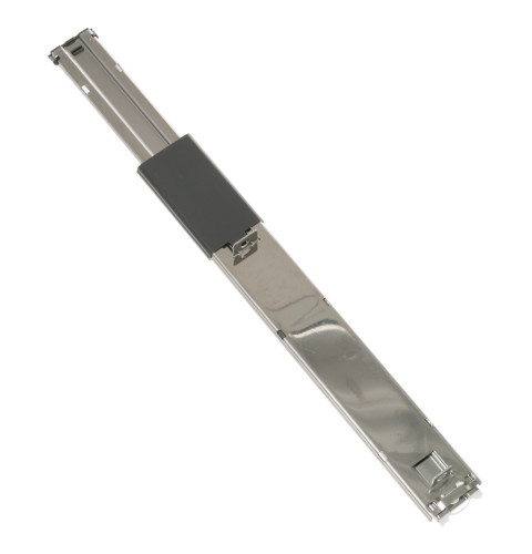 Dishwasher inner rail upper rack assembly