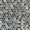 Tozen Oxygen 3/4″ Penny Round Mosaic Silk