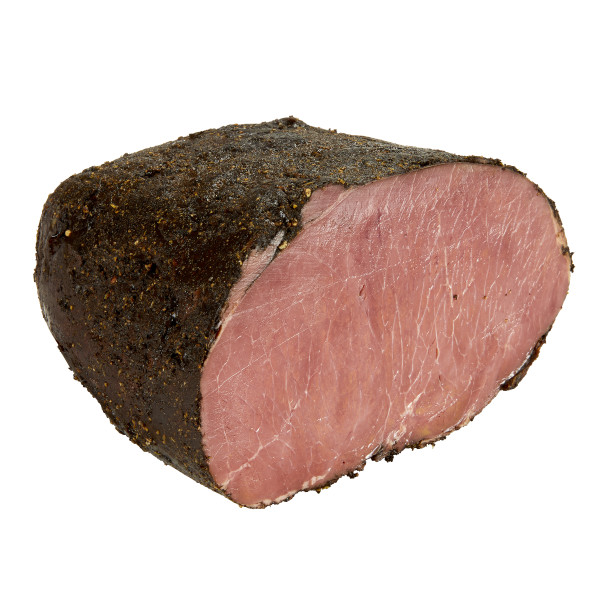 HORMEL(r) Pastrami, Top Round, Soy, Cap Off, Well, Deli-Faced, 2 pc . C1C0 - Front Center Out of Package (Hi Res)