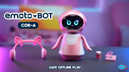 emotoBOT COR-A Interactive Robot Toy product video