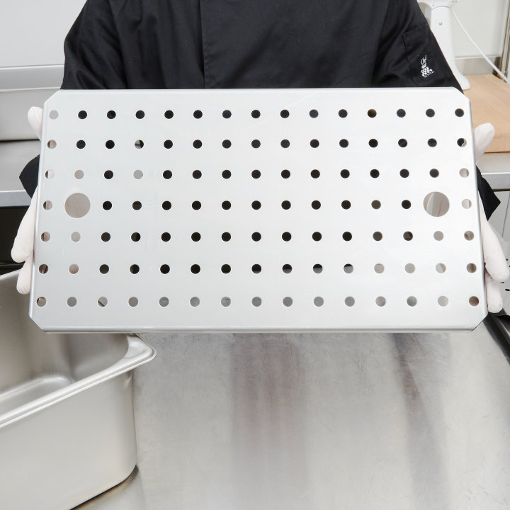 Full-size Super Pan 3® stainless steel false bottom