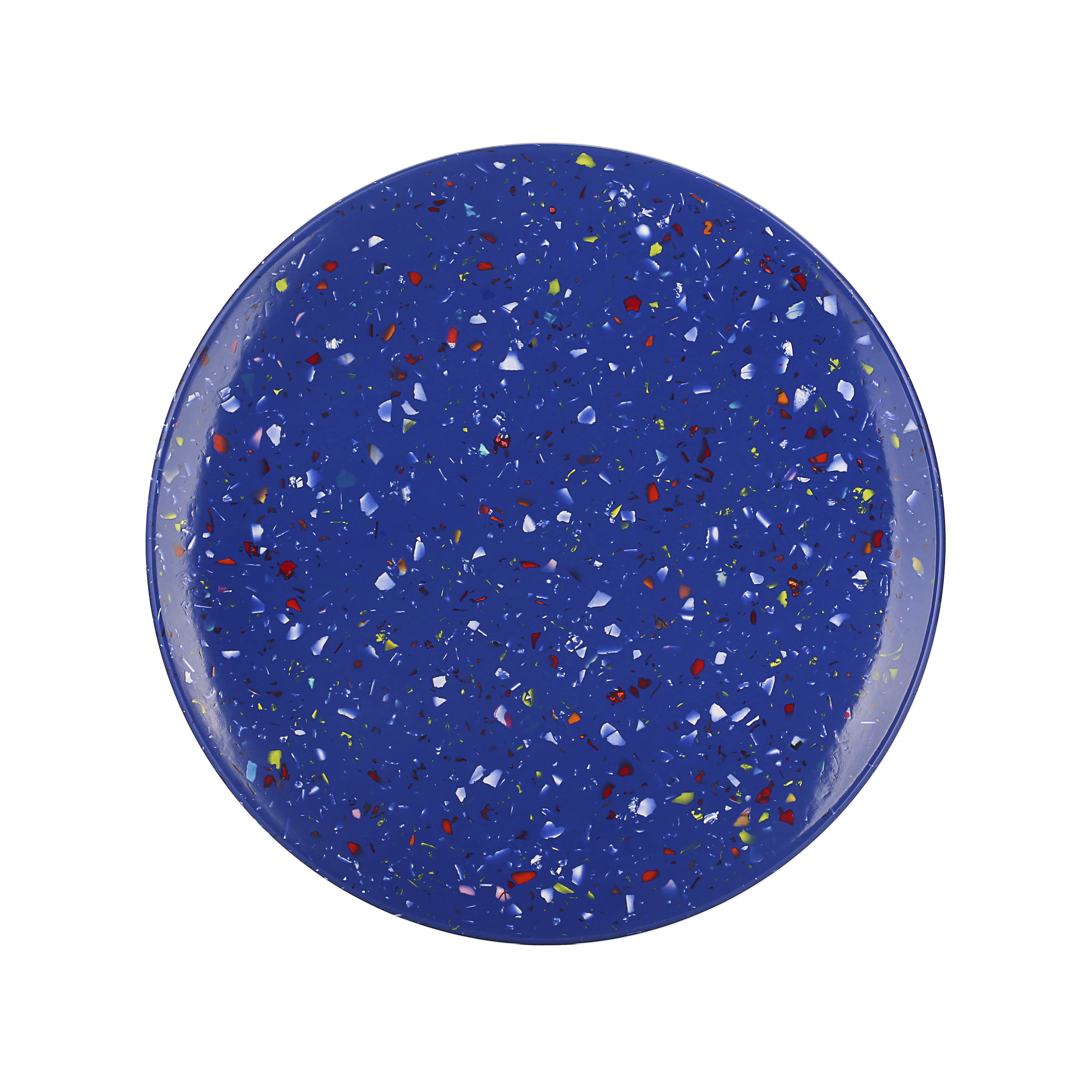 Confetti Salad Plate, Blue, 6-piece set