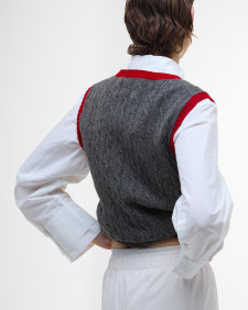 Gilet in maglia Sammie Barbour The Edit by Alexa 