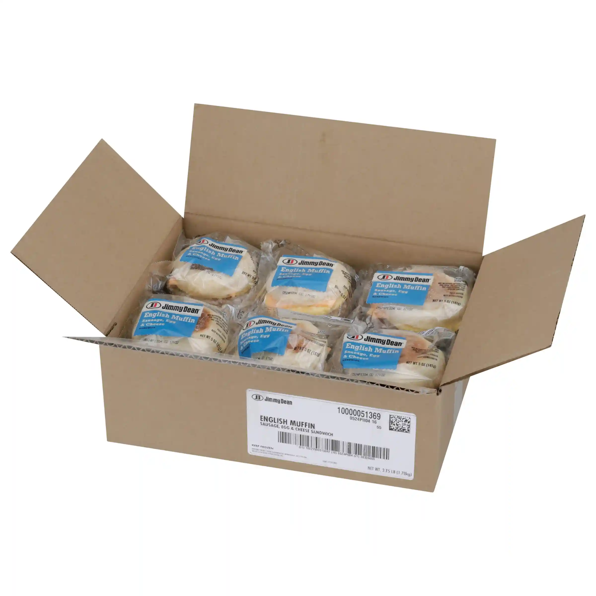 Jimmy Dean® Sausage, Egg & Cheese English Muffin_image_4