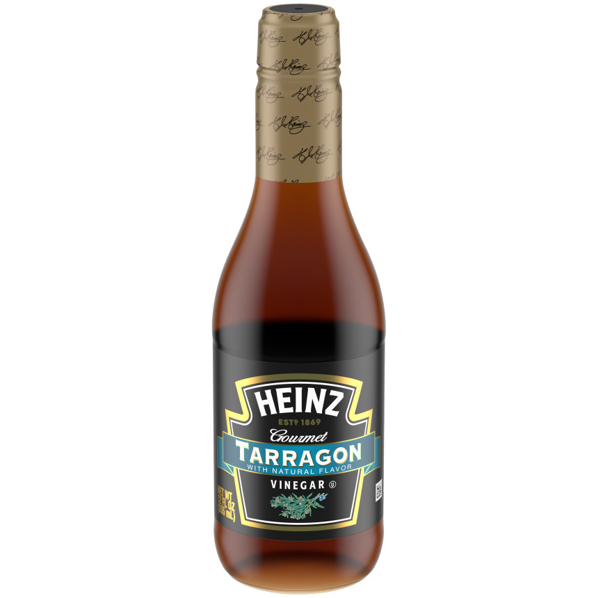 Heinz Gourmet Tarragon Vinegar, 12 fl oz Bottle image 