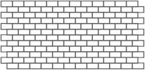 Foundation 2×1 Brick Mosaic Matte