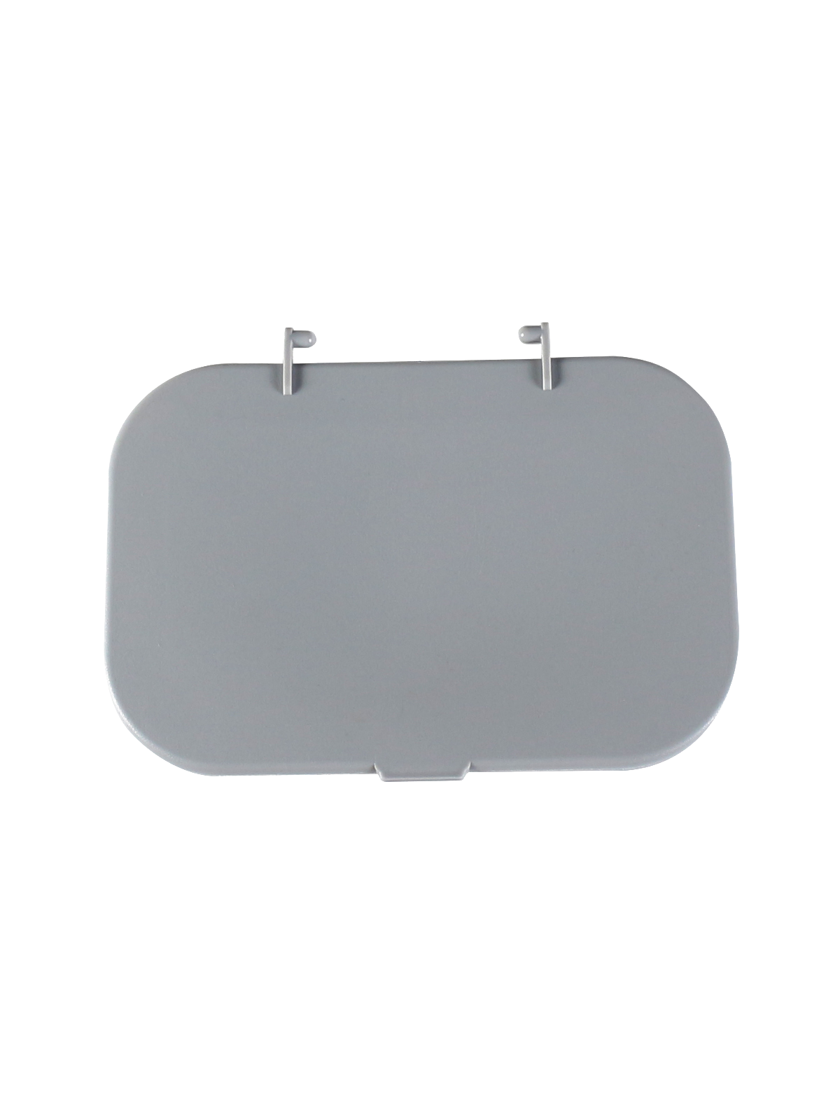 HANGING WASTE BASKET – Lid – Solid Lift – Executive Grey