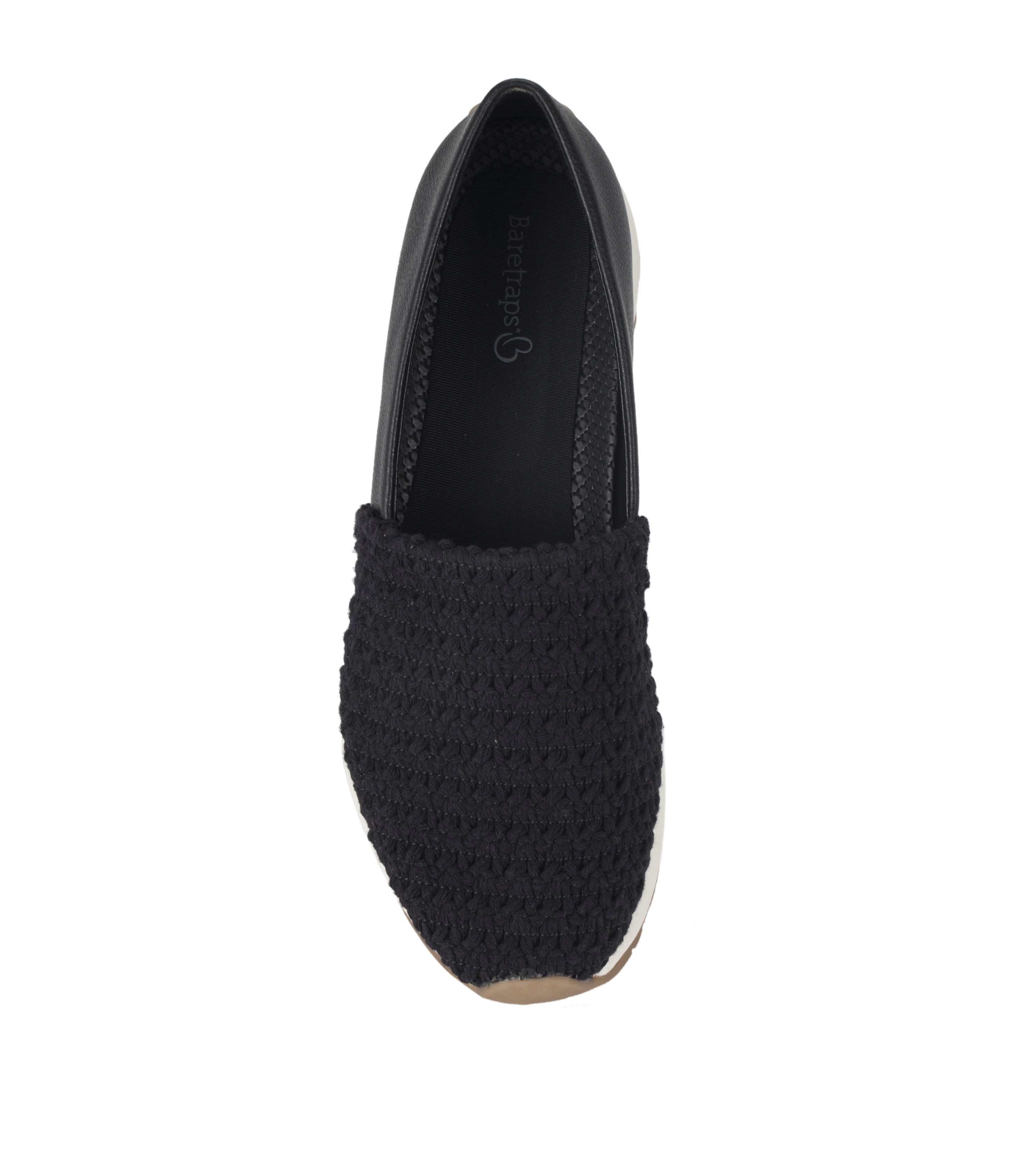 Baretraps GENNIE Women's Casuals Black Crochet Size 10 M (BT30388)