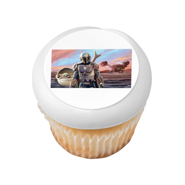 STAR WARS™ The Mandalorian The Mandalorian & The Bounty PhotoCake® Edible Image®