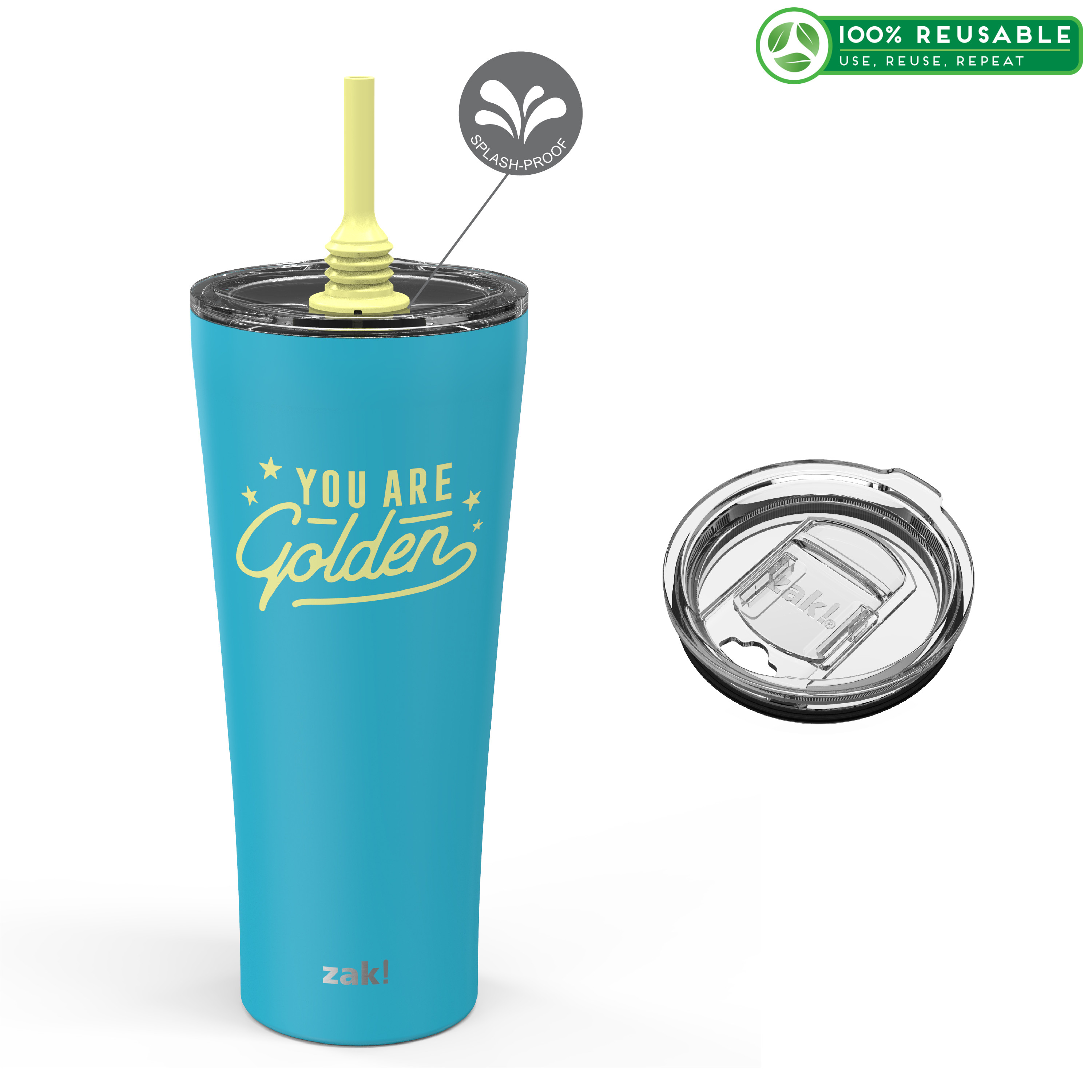 Alfalfa 30 ounce Insulated Tumbler, Blue slideshow image 1 Alfalfa 30 ounce Insulated Tumbler, Blue slideshow image 1