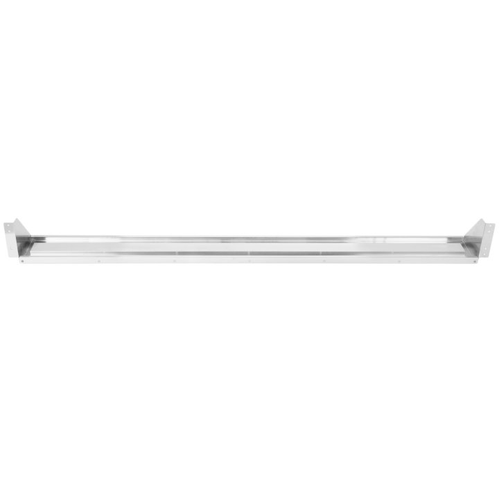 76-inch stainless steel plate rest for Servewell® table