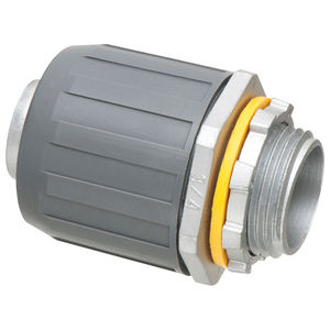 Snap²It® Push-On Liquid Tight Connector, Zinc, 3/4 in.