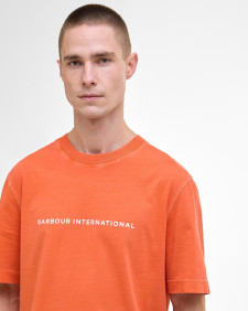Perkins T-Shirt Flame Orange