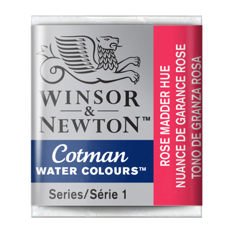 Cotman Watercolor Paint, Half Pan, Rose Madder Hue