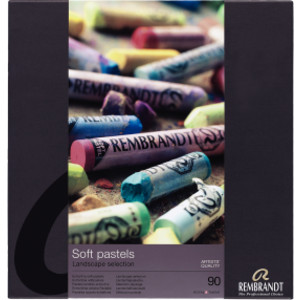 Soft Pastel Cardboard Box Set, Landscape Selection, 90 Full Sticks