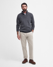 Nelson Essential Half-Zip Jumper Storm Grey