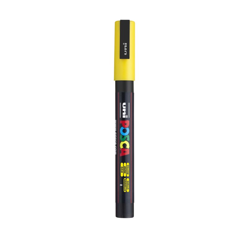 PC-3M Paint Marker, Fine Bullet Tip (0.9-1.3 mm), Yellow