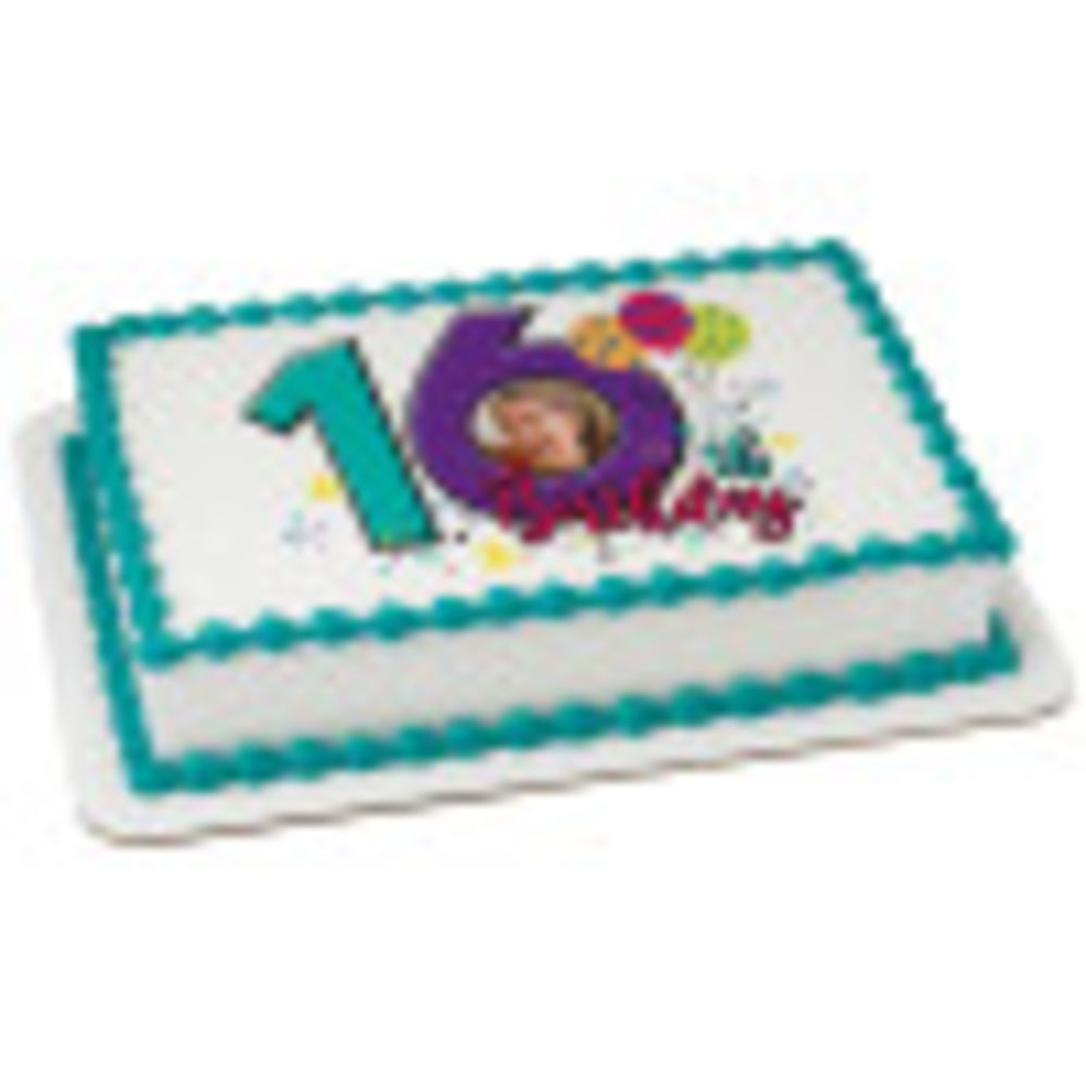 Image Cake Happy 16th Birthday