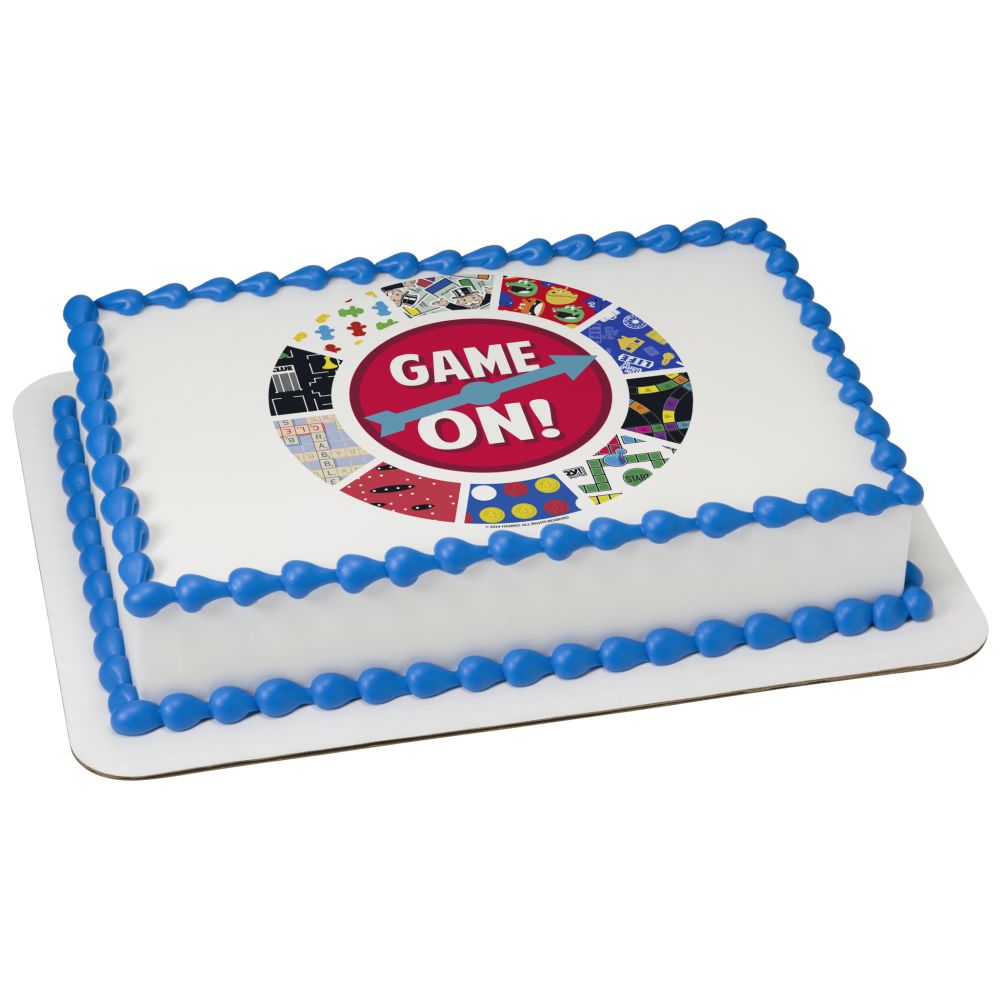 Image Cake Hasbro Game Night Game On!