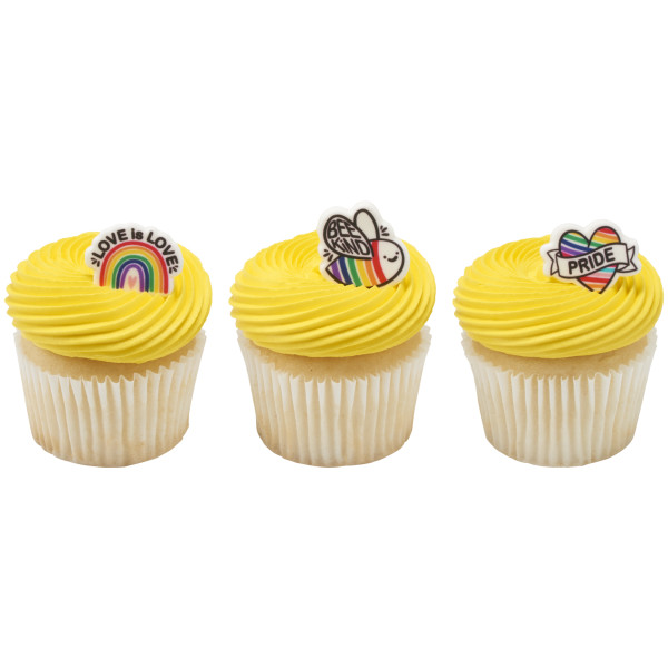 Pride Assortment Sweet Décor® Edible Decorations