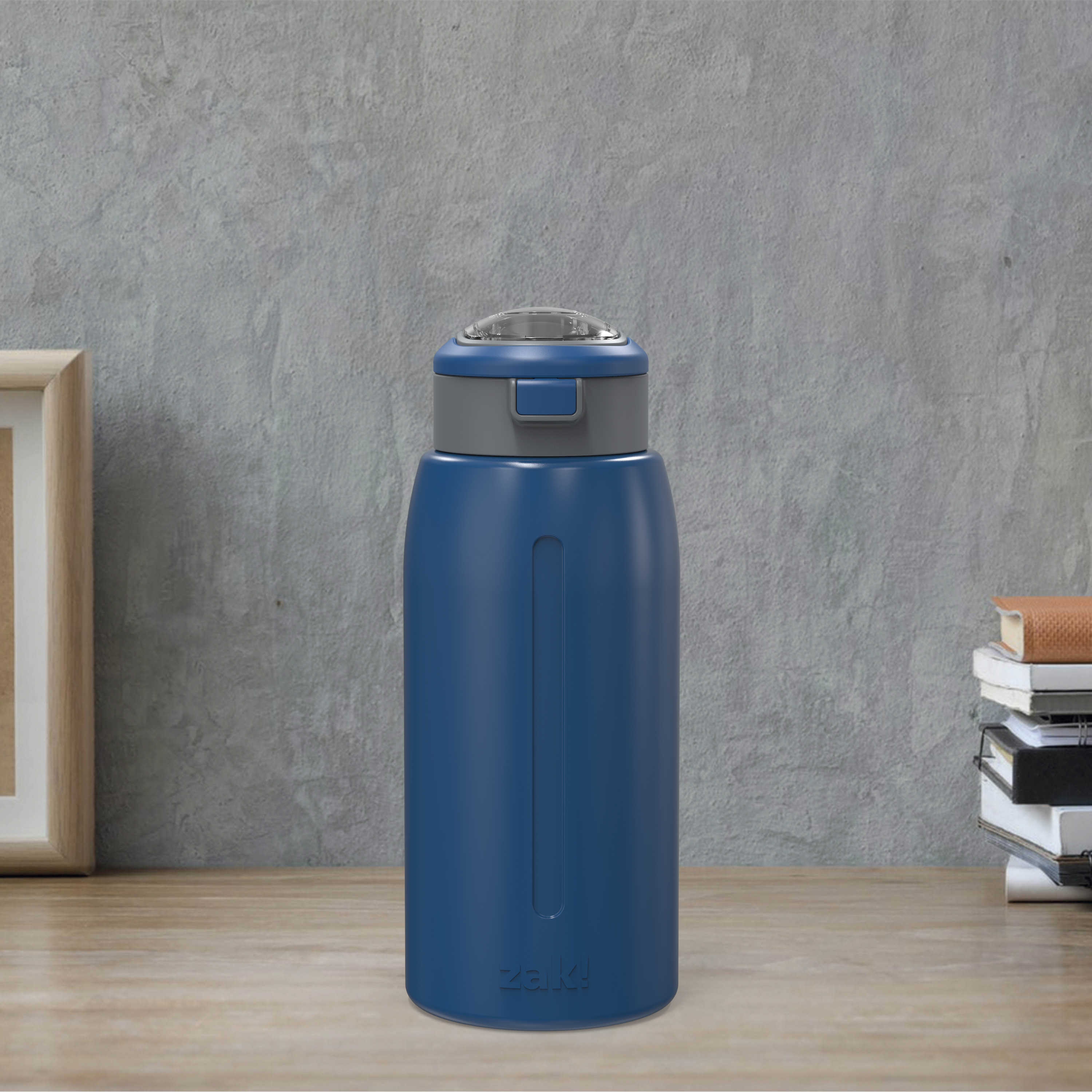 Genesis 32 ounce Stainless Steel Water Bottles, Indigo slideshow image 4 Genesis 32 ounce Stainless Steel Water Bottles, Indigo slideshow image 4
