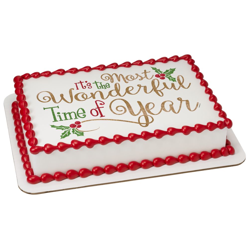 Image Cake Wonderful Time of the Year